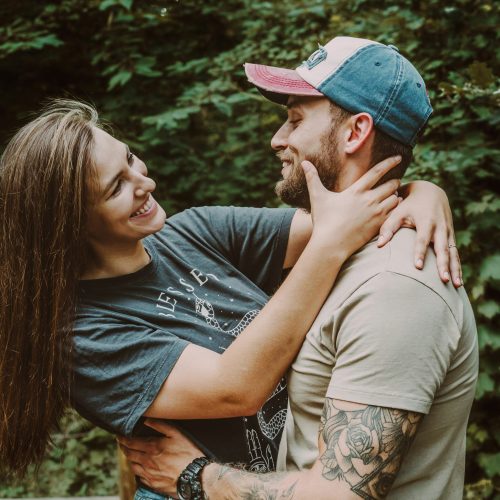 Couple Enjoying